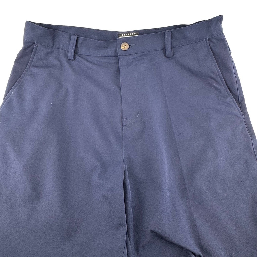 Adidas Golf Shorts Mens‎ 34 Navy Blue ClimaCool Stretch Performance Activewear